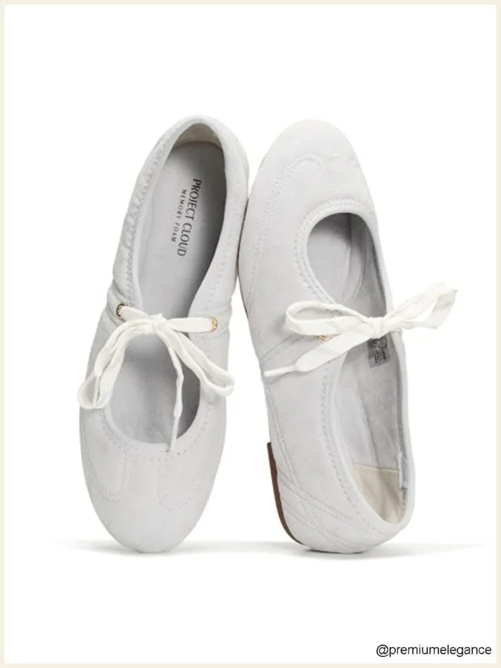 Women's Mary Jane Flats with Memory Foam Insole - Lightweight Non-Slip Ballet
